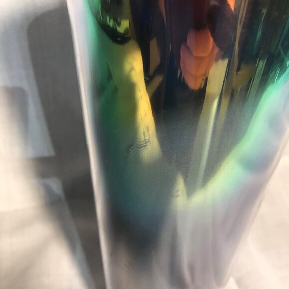 Starbucks Oil Slick Rainbow Iridescent Holographic Foil 24oz Tumbler - Picture 4 of 7